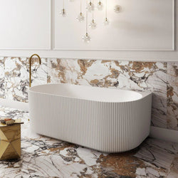 Fluted Baths - RJ Bathroom