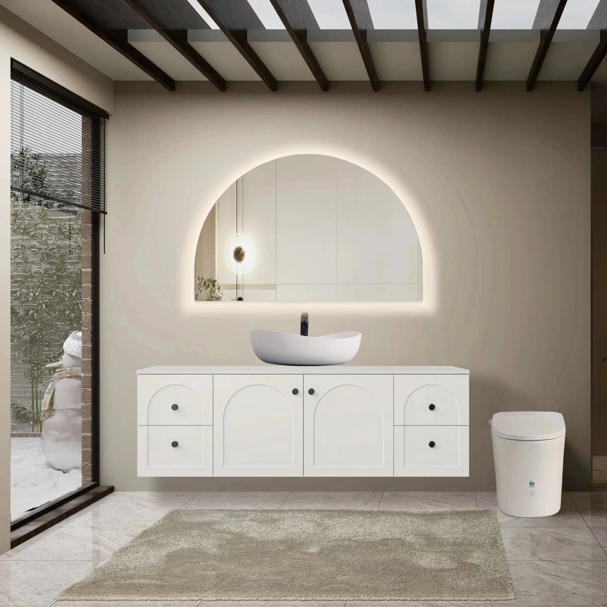 Bathroom Mirrors Australia Shop Round, Arch & LED RJ Bathroom — free download