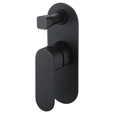 Cora Wall Mixer with Diverter Matt Black