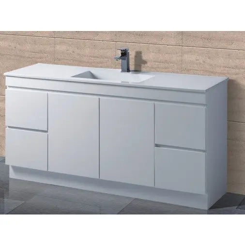 Noah 1800mm Freestanding Single Bowl Kickboard Vanity