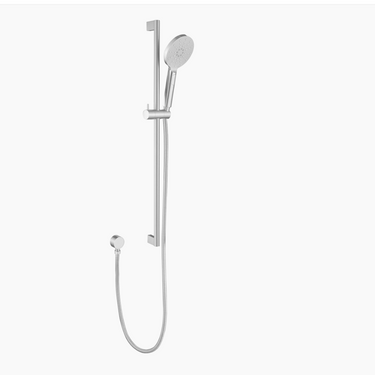 Cora Brushed Nickel Shower Rail