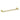 Otus Brushed Gold Slimline Double Towel Rail 600mm - Stainless Steel