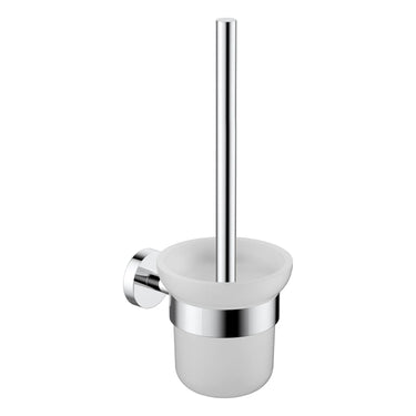 Otus Chrome Slimline Toilet Brush Set - Stainless Steel