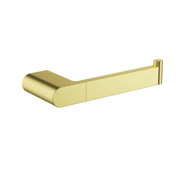 Ikon Flores Brushed Gold Toilet Roll Holder (55304-BG)