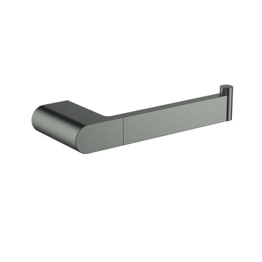 Ikon Flores Gun Metal Toilet Roll Holder (55304-GM)