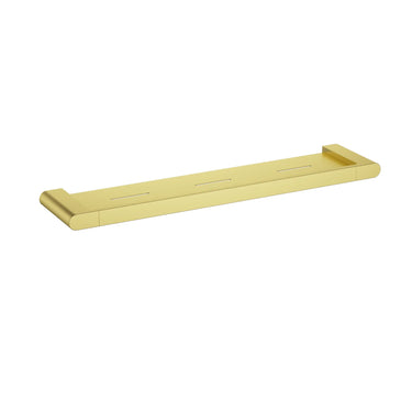 Ikon Flores Brushed Gold metal shower shelf 550mm (55309-BG)