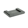 Ikon Flores Gun Metal soap dish (55310-GM)