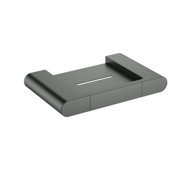 Ikon Flores Gun Metal soap dish (55310-GM)