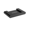Ikon Flores Matte Black soap dish (55310-MB)