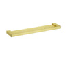 Ikon Ceram Brushed Gold bathroom shelf
