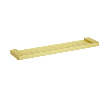 Ikon Ceram Brushed Gold bathroom shelf