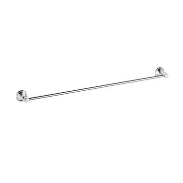 Ikon Clasico Hampton Chrome Single Towel Rail 600mm (66501-600)