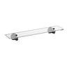 Ikon Clasico Hampton Matte Black Glass Shelf 500mm (66509MB)