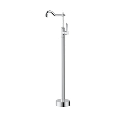 Ikon Clasico Hampton Chrome Freestanding Bath Mixer