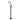 Ikon Clasico Hampton Matte Black Freestanding Gooseneck Bath Mixer