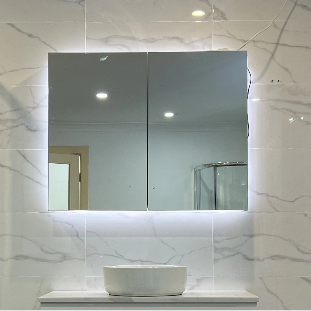 LED Mirror Shaving Cabinet 900mm