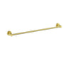 Ikon Linie Fluted Brushed Gold single towel rail