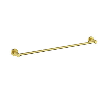 Ikon Linie Fluted Brushed Gold single towel rail