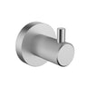 Ikon Linie Fluted Brushed Nickel robe hook