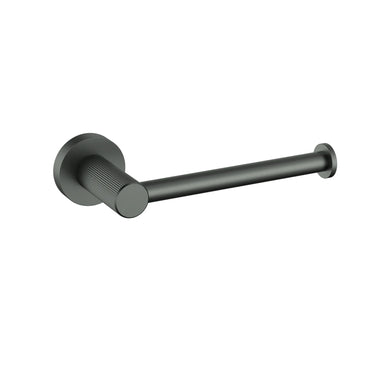 Ikon Linie Fluted Gun Metal toilet roll holder