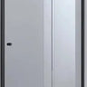Matte Black Semi Frameless Pivot Door Shower Screen - RJ Bathroom