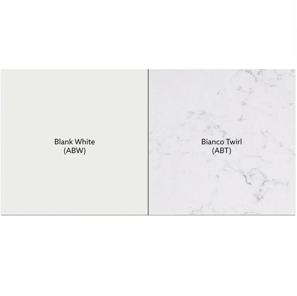 Harrington Hampton Shaker 1500mm Matte White Double Bowl PVC Waterproof Freestanding Vanity Carrara Stone Top - RJ Bathroom