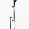 Cora Matte Black Hand Shower Rail Set - RJ Bathroom