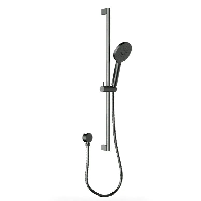 Cora Gun Metal Grey Hand Shower Rail Set - RJ Bathroom
