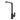 Eden Matte Black Kitchen and Laundry Sink Mixer, front view