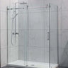 Frameless Chrome Corner Sliding Door Shower Screen - RJ Bathroom
