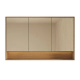 Timber Eden Artis Prime Oak PVC Waterproof 1200mm Copper-Free Mirror Shaving Cabinet with Shelf