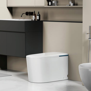Vesso Smart Toilet Rimless Tornado Silent High End Back To Wall Toilet Suite