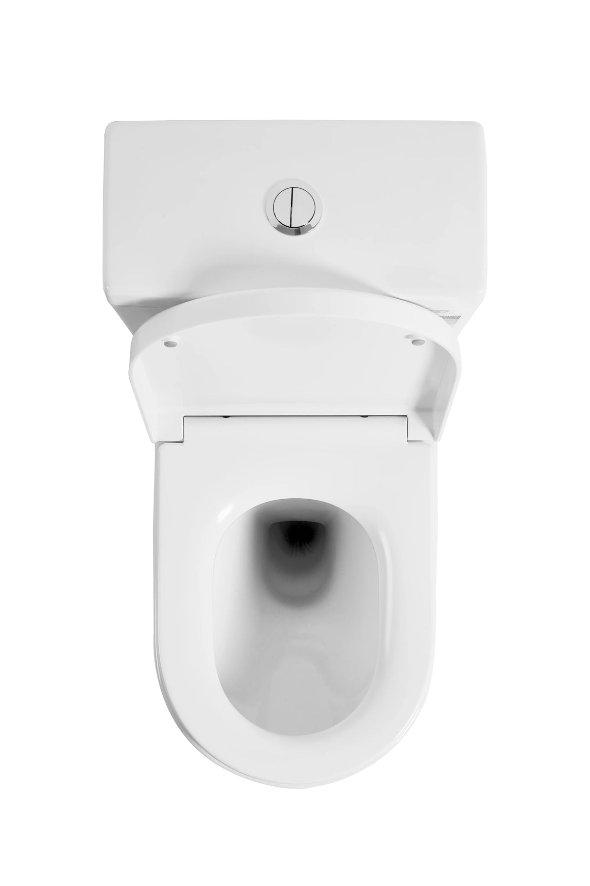 Stella Rimless Back To Wall Ceramic Toilet Suite Brushed Gold Press Button