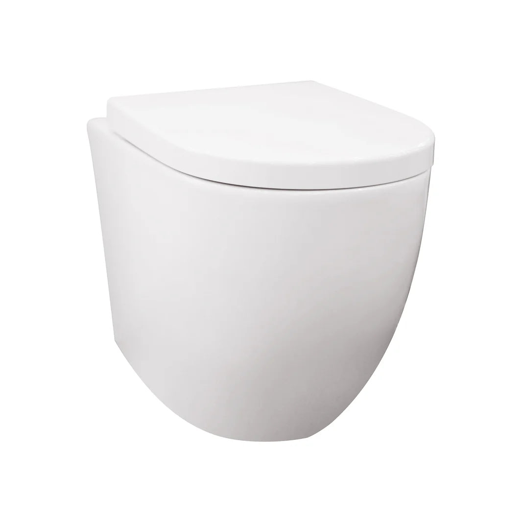 In-Wall Faced Floor Pan Veda Geberit Tornado Cistern Toilet Suite