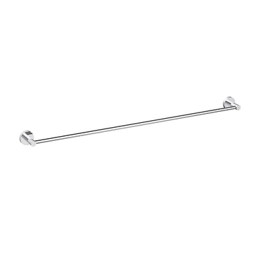 Otus Chrome Slimline Single Towel Rail 900mm - Stainless Steel