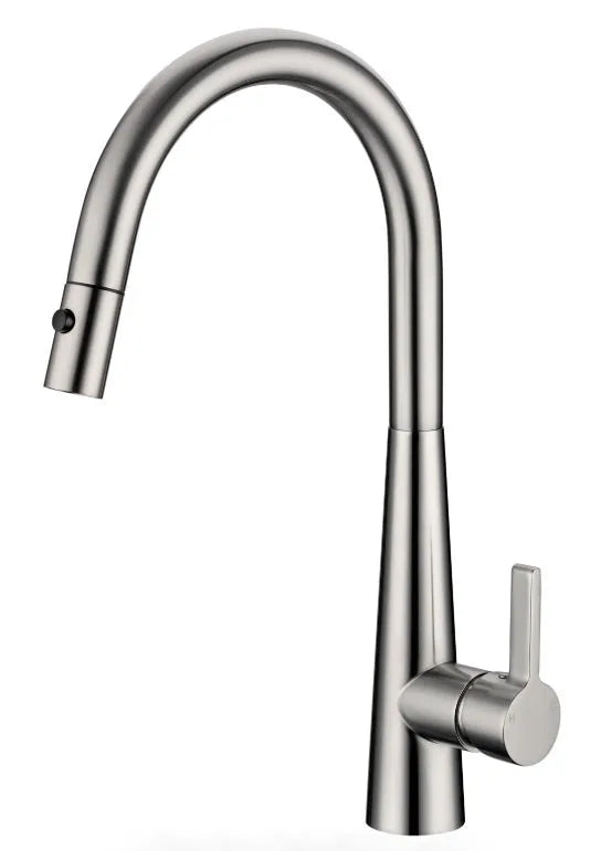 Otus Kitchen Sink and Laundry Lux Pull-Out Mixer Brushed Nickel