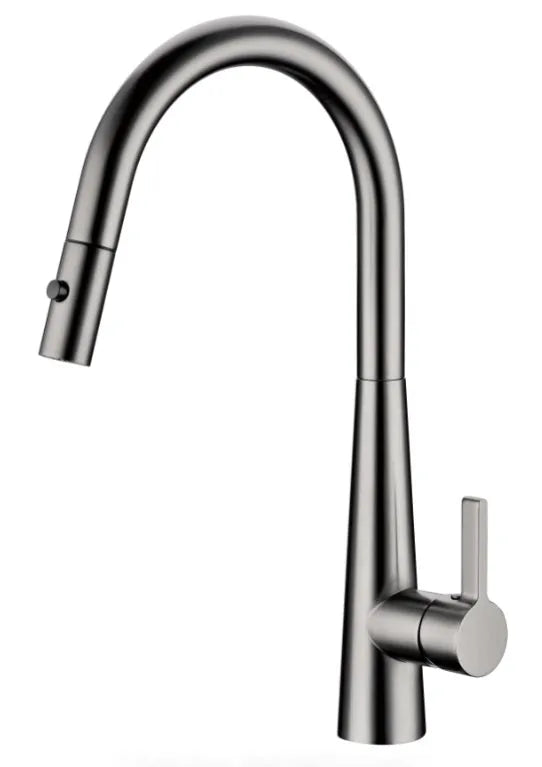 Otus Kitchen Sink and Laundry Lux Pull-Out Mixer Gun Metal