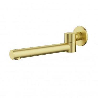 Otus Swivel Bath Spout Brushed Gold - RJ Bathroom