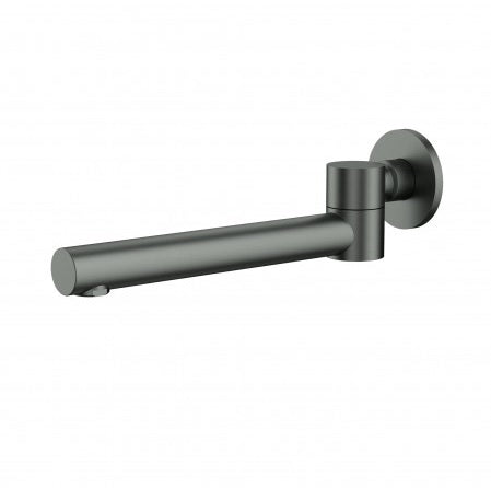 Otus Swivel Bath Spout Brushed Gun Metal - RJ Bathroom