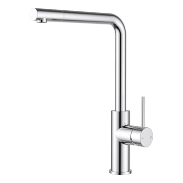 Otus Chrome Slimline Pull-Out Sink Mixer - Stainless Steel