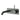 Otus Gun Metal Slimline Wall Basin Mixer Set Lever Up - Stainless Steel