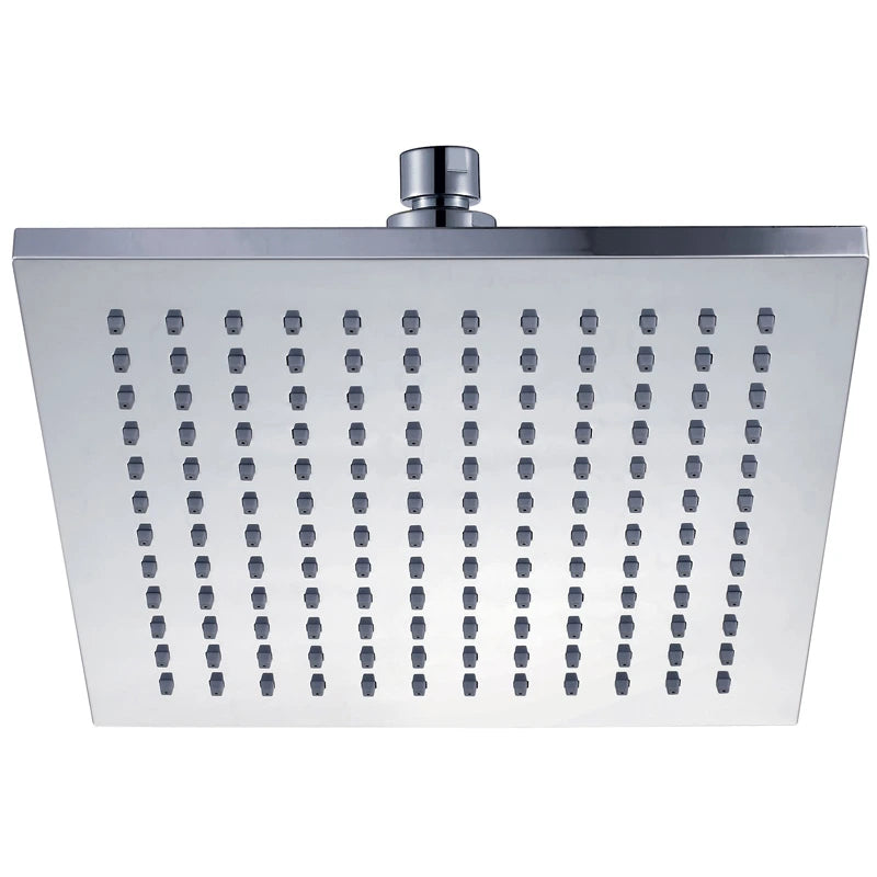 Rosa | Square Plastic Shower Head 200mm Chrome