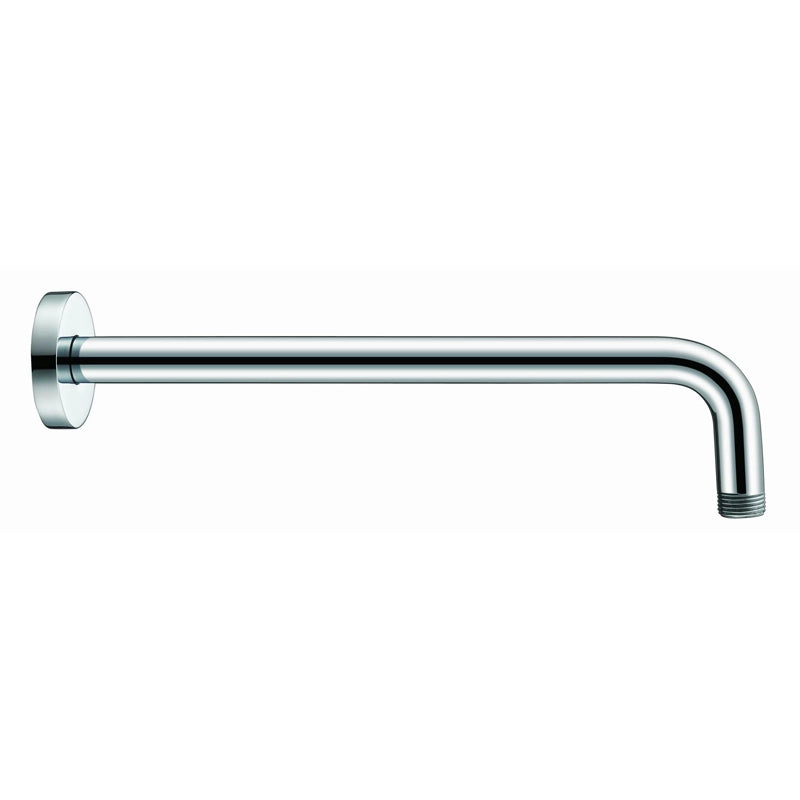 Round Horizontal Shower Arm 400mm Chrome