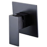 Rosa Square Wall Mixer Shower Bath Mixer Matte Black - PSS3001SB-B - RJ Bathroom