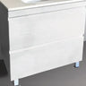 Snowy Oak Grain All Drawer 600/750/900/1200mm Stainless Steel Water proof Freestanding Vanity - RJ Bathroom