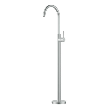 Otus Stainless Steel Slimline Freestanding Bath Mixer
