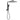 Sando Square Chrome/Black Half Rail Multi-Function 2 in 1 Shower Set - RJ Bathroom