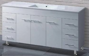 Noah Classic Square Handles 1500mm Freestanding Bathroom Vanity - RJ Bathroom