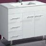 Noah Classic Square Handles 900mm Freestanding Bathroom Vanity - RJ Bathroom