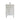 Acacia Hampton Shaker 600mm Matte White PVC Waterproof Vanity - RJ Bathroom